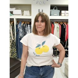 Compañía Fantástica_ Camiseta estampada mandarina - Imagen 2