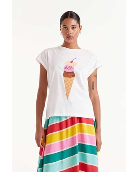 Compañia Fantástica_ Camiseta print helado - Imagen 1