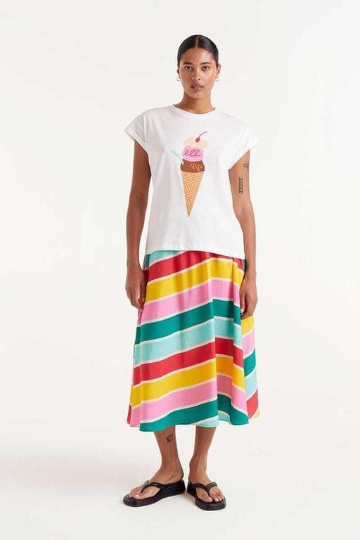 Compañia Fantástica_ Camiseta print helado - Imagen 3