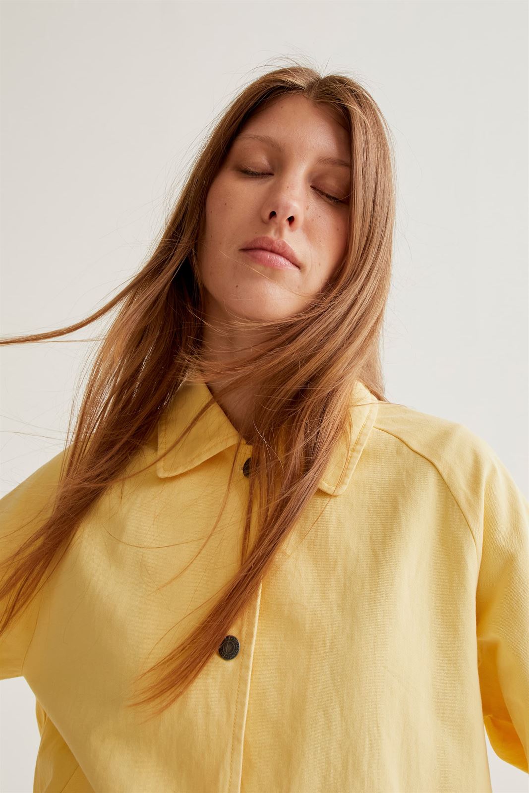 Compañía Fantástica_ Cazadora 100% algodón amarilla - Imagen 5