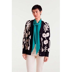 Compañía Fantástica_ Chaqueta jacquard con estampado Tofu - Imagen 1