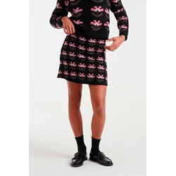 Compañía Fantástica_ Falda corta jacquard con estampado Baboushka Small - Imagen 1