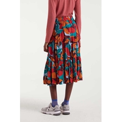 Compañía Fantástica_ Falda midi estampado Ponzonia - Imagen 2