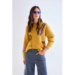 Compañía Fantástica_ Jersey con estampado huerto - Imagen 1