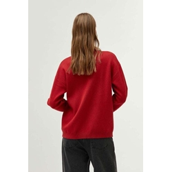 Compañía Fantástica_ Jersey de punto jacquard con print de seta - Imagen 2