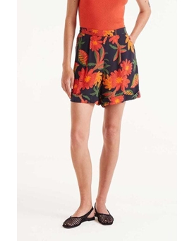 Compañía Fantástica_ Pantalón corto estampado floral Famara - Imagen 1