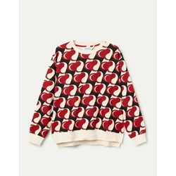 Compañía Fántastica_ Sudadera estampado Heart Attack - Imagen 2