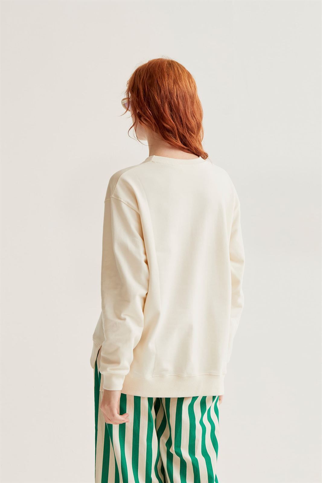 Compañía Fantástica_ Sudadera print flor - Imagen 2