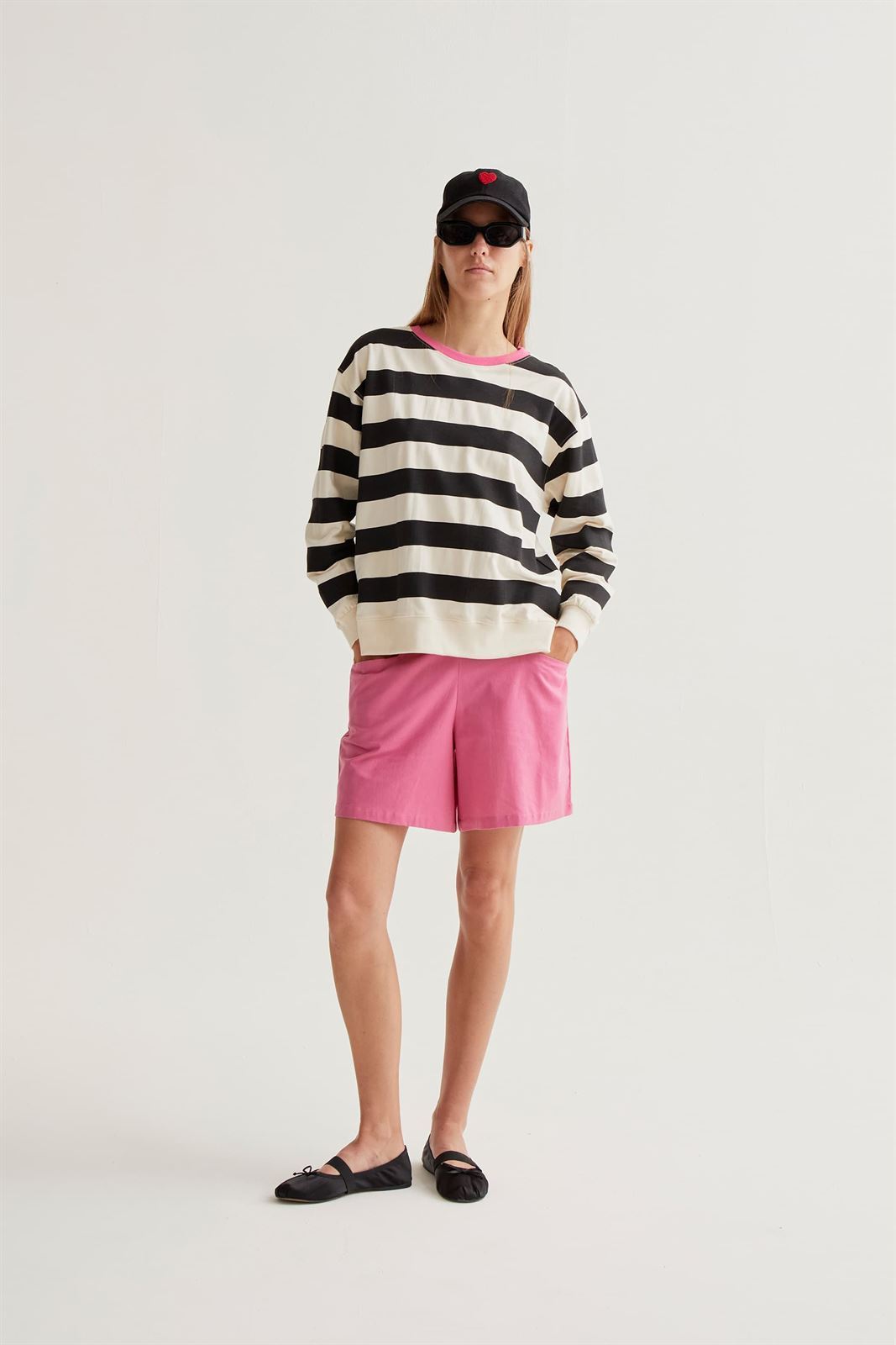 Compañía Fantástica_ Sudadera rayas negras - Imagen 4