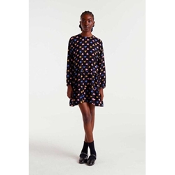 Compañía Fantástica_ Vestido corto estampado corazones - Imagen 1