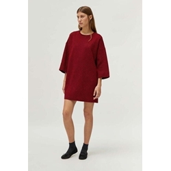 Compañía Fantástica_ Vestido corto estampado jacquard - Imagen 1