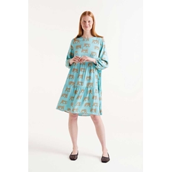 Compañía Fantástica_ Vestido corto estampado Jaguar - Imagen 1