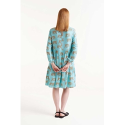 Compañía Fantástica_ Vestido corto estampado Jaguar - Imagen 2