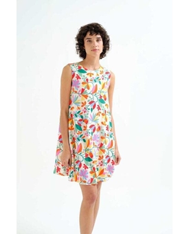 Compañía Fantástica_ Vestido corto estampado Lotto - Imagen 1