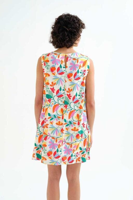 Compañía Fantástica_ Vestido corto estampado Lotto - Imagen 2
