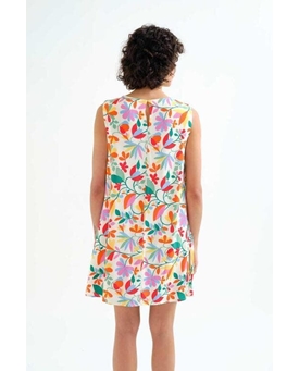 Compañía Fantástica_ Vestido corto estampado Lotto - Imagen 2