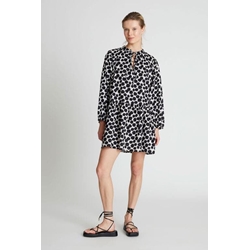 Compañía Fantástica_ Vestido corto estampado terrazo - Imagen 1