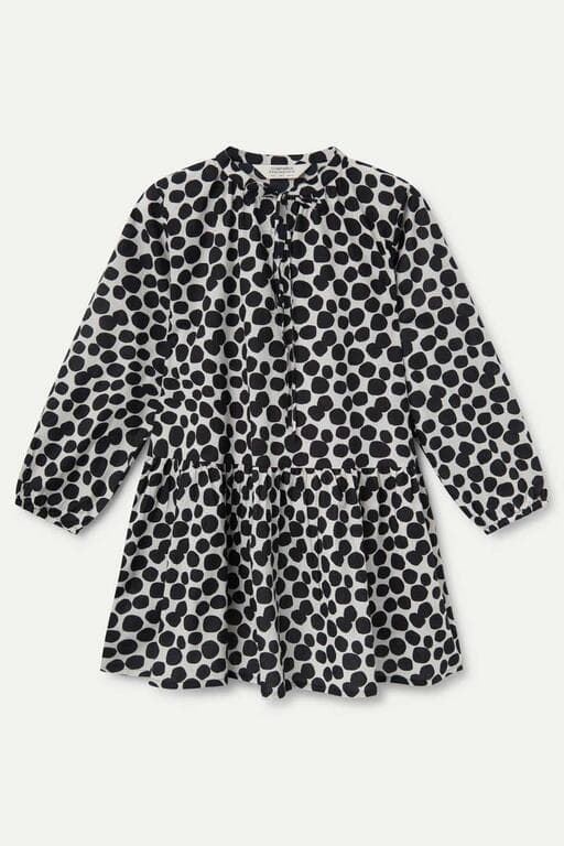 Compañía Fantástica_ Vestido corto estampado terrazo - Imagen 4