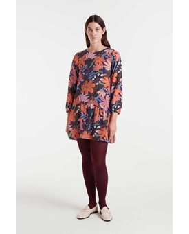 Compañía Fantástica_ Vestido corto estampado Tigerlily - Imagen 1