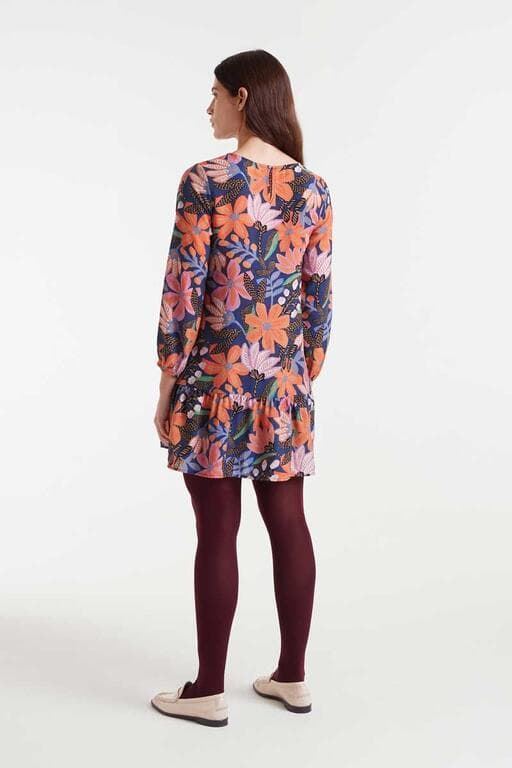 Compañía Fantástica_ Vestido corto estampado Tigerlily - Imagen 2
