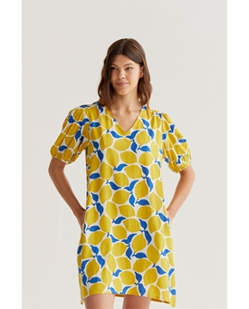 Compañía Fantástica_ Vestido corto estampado - Imagen 1