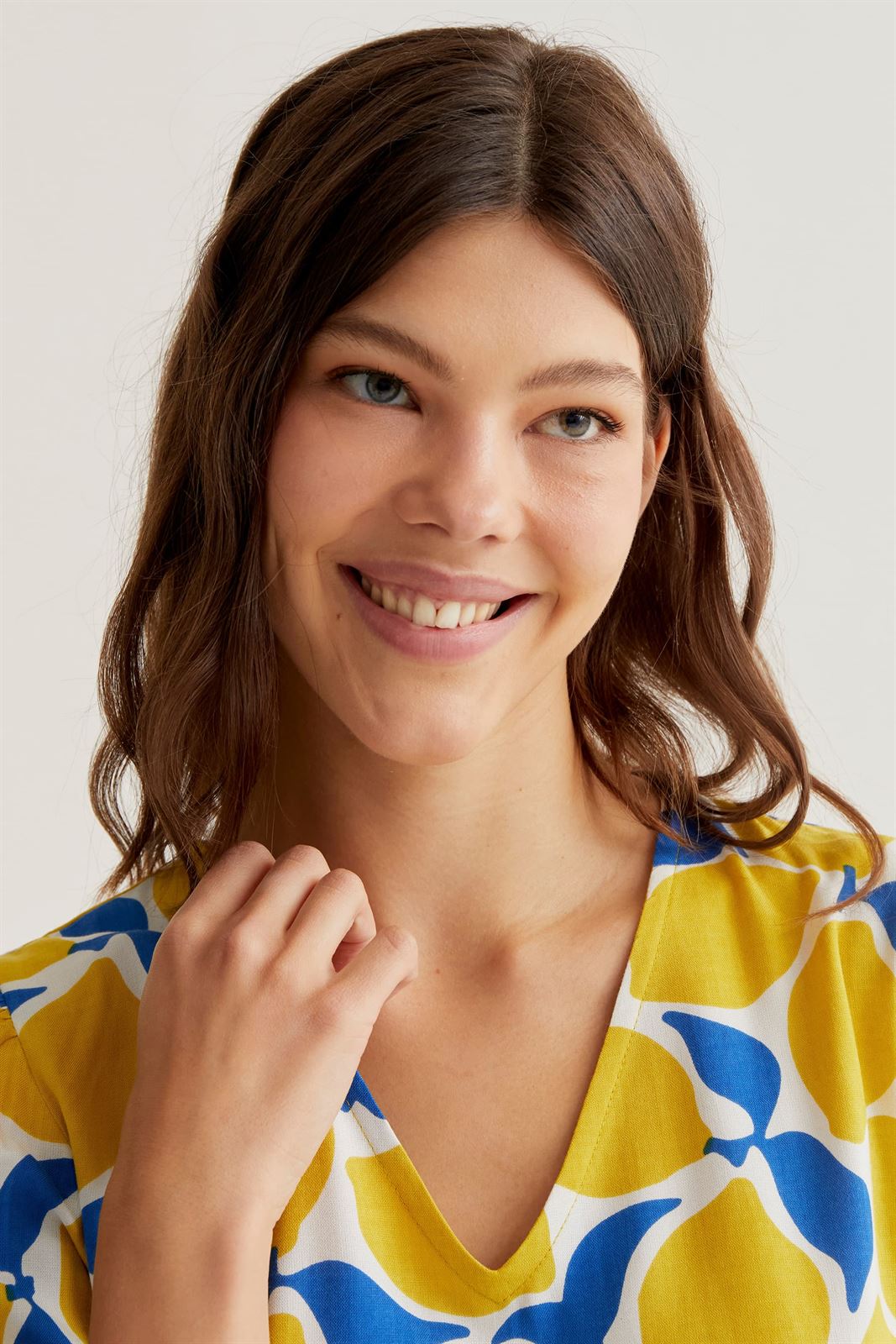 Compañía Fantástica_ Vestido corto estampado - Imagen 3