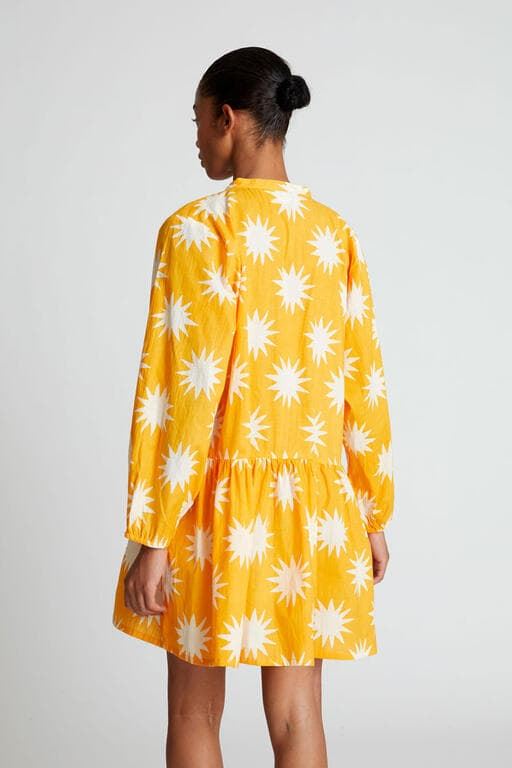 Compañía Fantástica_ Vestido corto manga larga Big Sun - Imagen 2