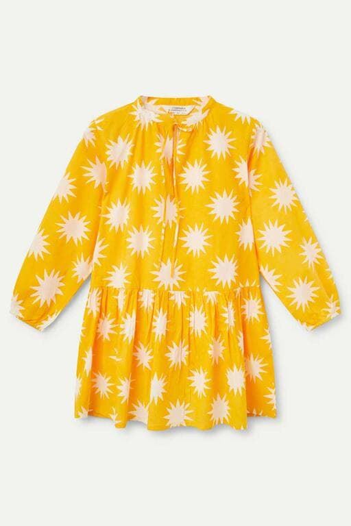 Compañía Fantástica_ Vestido corto manga larga Big Sun - Imagen 5