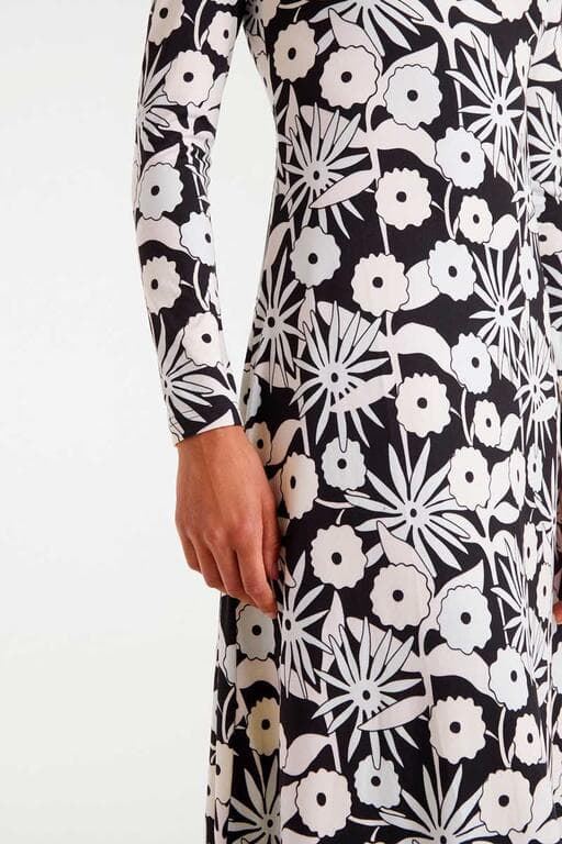 Compañía Fantástica_ Vestido estampado tofu - Imagen 3