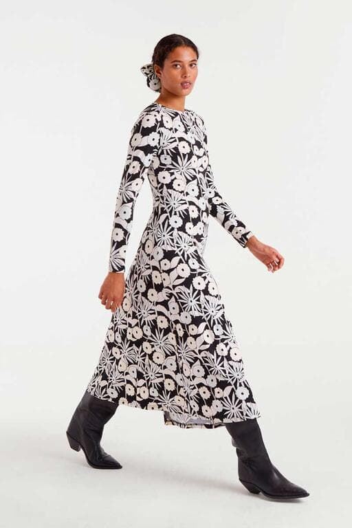 Compañía Fantástica_ Vestido estampado tofu - Imagen 4