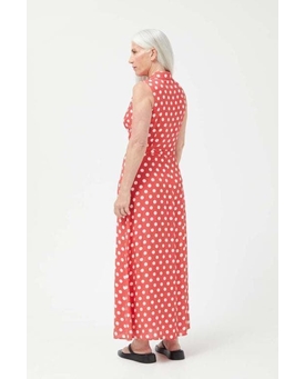 Compañía  Fantástica_ Vestido largo camisero lunares - Imagen 2