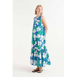 Compañía Fantástica_ Vestido largo estampado floral bosco - Imagen 1