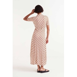 Compañía Fantástica_ Vestido largo estampado rayas Bongo - Imagen 2