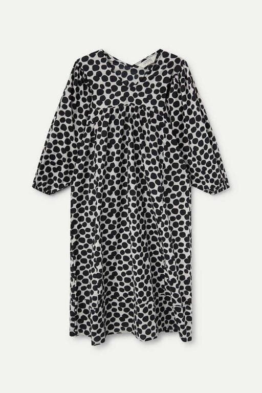 Compañía Fantástica_ Vestido largo estampaso terrazo - Imagen 4