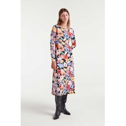 Compañía Fantástica_ Vestido midi con estampado Hampton big - Imagen 1