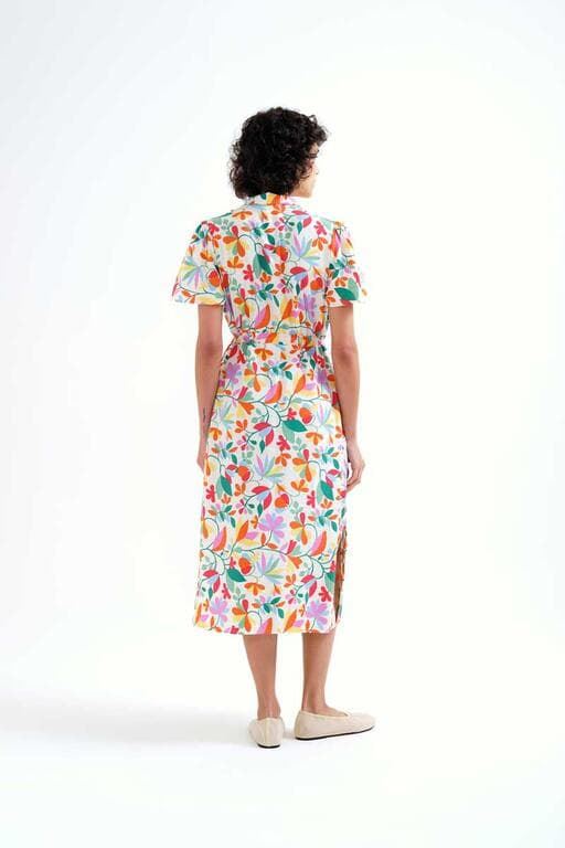 Compañía Fantástica_ Vestido midi con estampado Lotto - Imagen 2