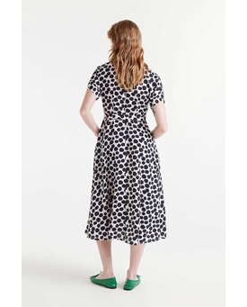 Compañía Fantástica_ Vestido midi con estampado terrazo - Imagen 2