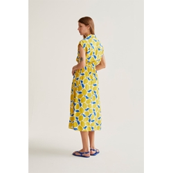 Compañía Fantástica_ Vestido midi estampado - Imagen 2