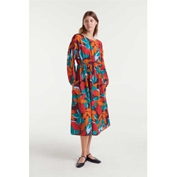 COMPAÑÍA FANTÁSTICA_ Vestido Midi Flowers10 - Imagen 1