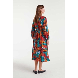 COMPAÑÍA FANTÁSTICA_ Vestido Midi Flowers10 - Imagen 2