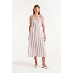 Compañía Fantástica_ Vestido midi peces - Imagen 1