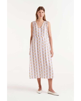 Compañía Fantástica_ Vestido midi peces - Imagen 1