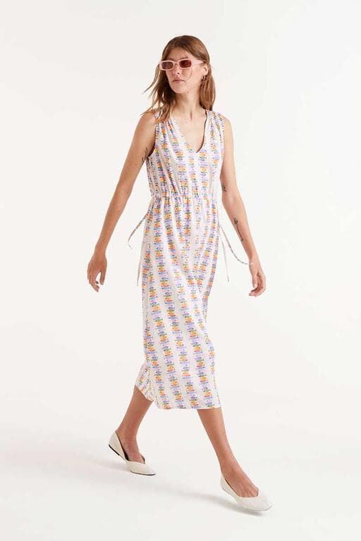 Compañía Fantástica_ Vestido midi peces - Imagen 4