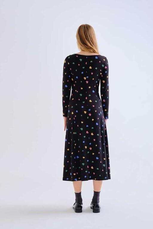 Compañía Fantática_ Vestido midi corazones Candy - Imagen 2