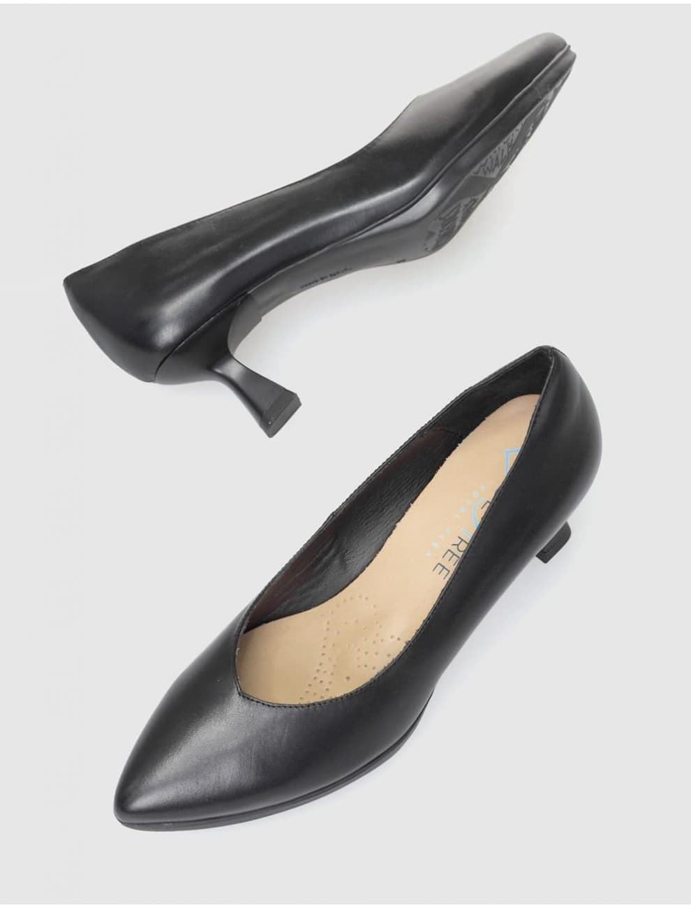 Desiree_ Zapato corte salón negro - Imagen 3