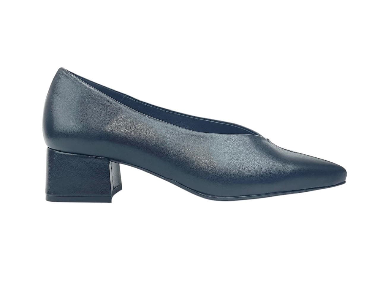 Desireé_ Zapato corte salón tacón ancho - Imagen 1