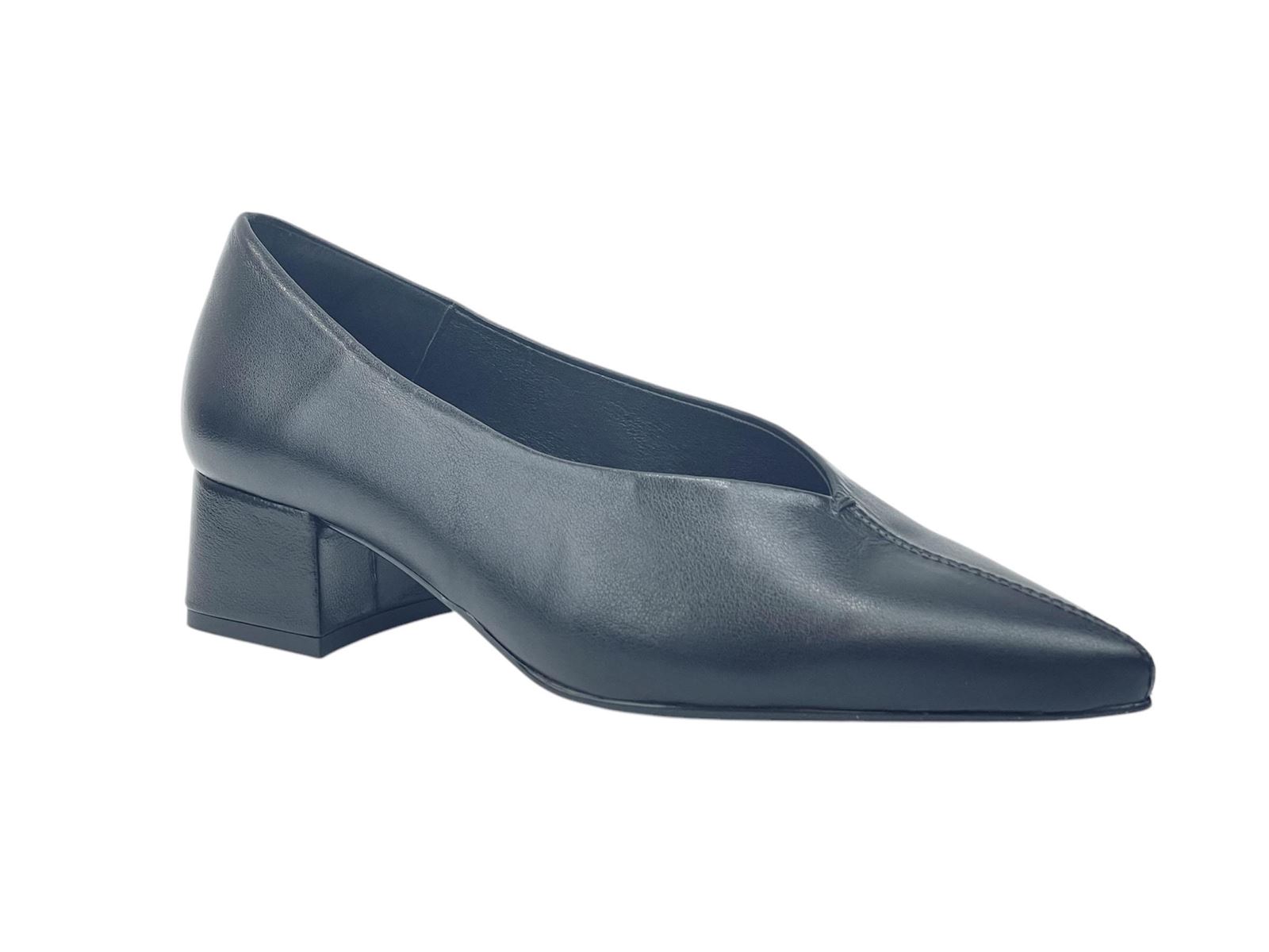 Desireé_ Zapato corte salón tacón ancho - Imagen 2