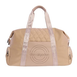 Don Algodón_ Bolsa de viaje beige - Imagen 1