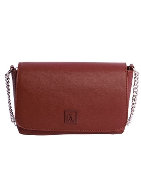 Don Algodón_ Bolso bandolera en burdeos - Imagen 1