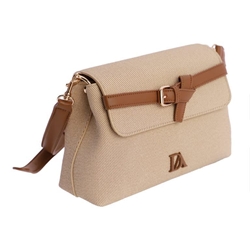 Don Algodón_ Bolso bandolera en color beige - Imagen 1